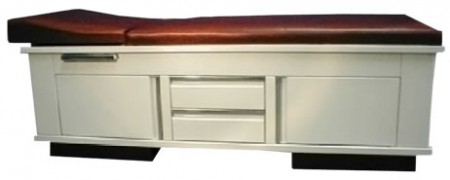 CHESLONG DE GABINETE CON DOS CAJONES Y DOS PUERTAS